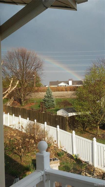 24 Shaw Ct, Cottleville Township, MO 63304 - view of yard featuring fence