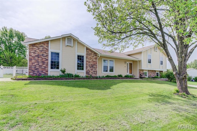 24 Shaw Ct, Cottleville Township, MO 63304 - tri-level home featuring brick siding