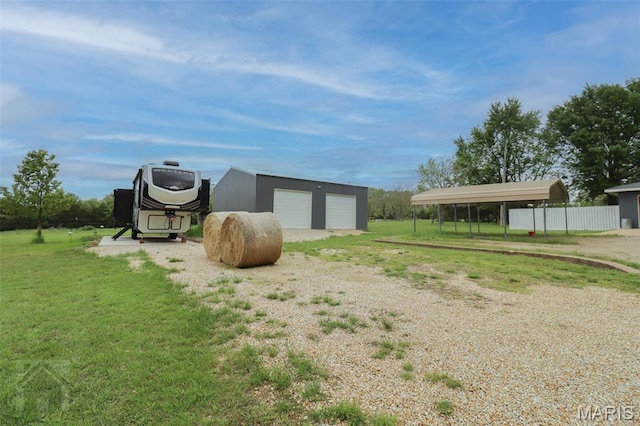 view of outbuilding with an outdoor structure