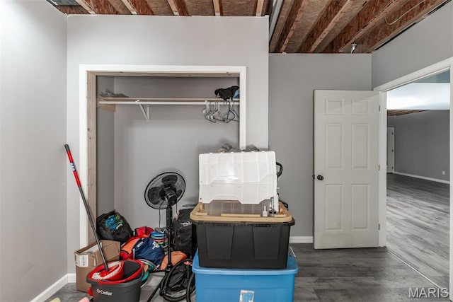 5814 Calvey Creek Rd, Robertsville, MO 63072 - view of closet