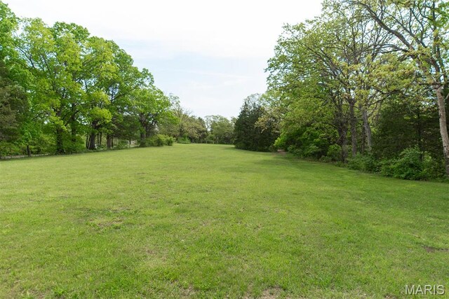 5814 Calvey Creek Rd, Robertsville, MO 63072 - view of grassy yard