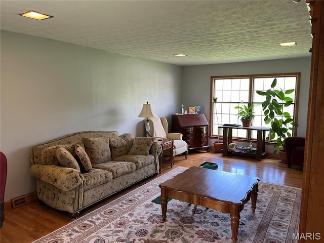 1235 S Hackman St, Staunton, IL 62088 - living area with wood finished floors and baseboards