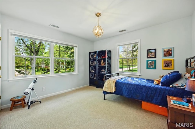 24 Rio Vista Dr, Saint Louis, MO 63124 - carpeted bedroom with baseboards