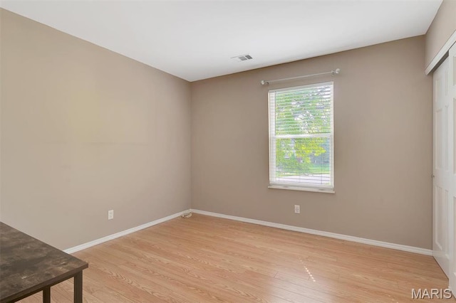 1316 Holgate Dr Unit G5, Ballwin, MO 63021 - empty room with baseboards and light wood-style floors