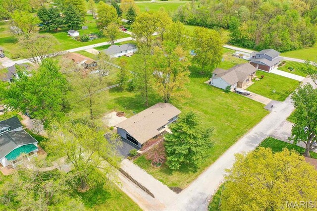 19 Ruth Ann Dr, Godfrey, IL 62035 - aerial view of residential area
