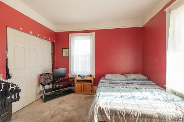 2418 Willow St, Alton, IL 62002 - view of carpeted bedroom
