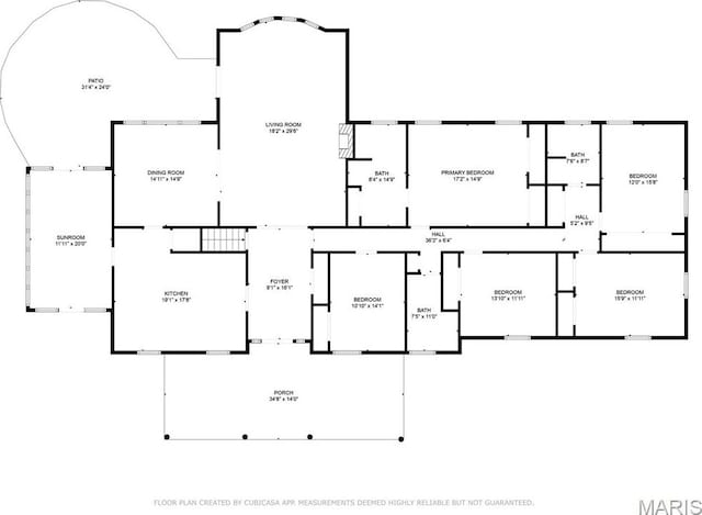 12935 Topping Estates Dr, Town And Country, MO 63131 - room layout