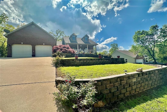 13 Montauk Ct, Leadington, MO 63601 - view of front of house with a front yard