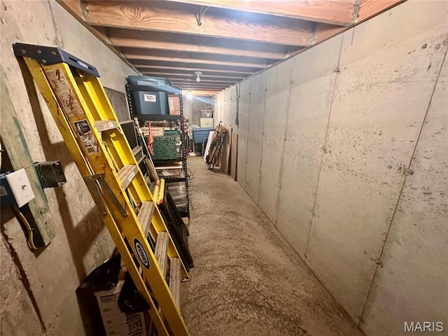13 Montauk Ct, Leadington, MO 63601 - view of unfinished basement