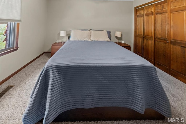3708 Rhetts Lndg, Shiloh, IL 62221 - carpeted bedroom featuring baseboards and a closet