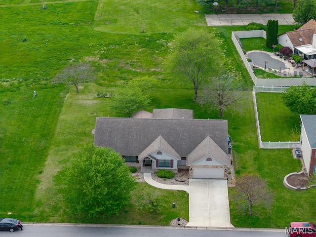 3708 Rhetts Lndg, Shiloh, IL 62221 - view from above of property