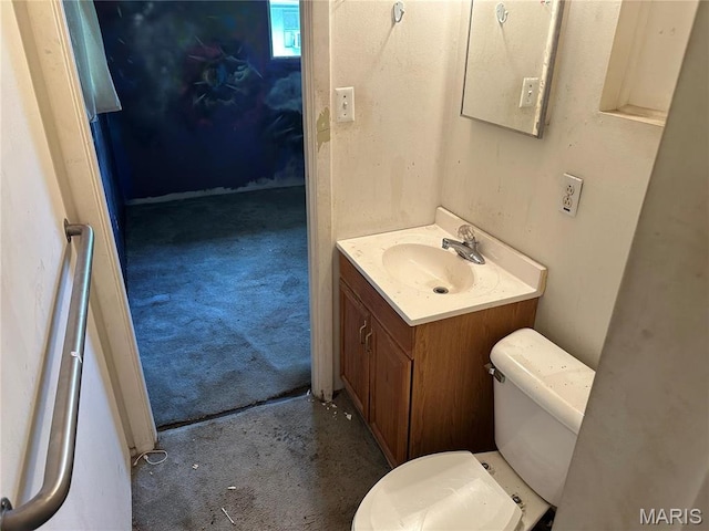 2145 Freckles Dr, High Ridge, MO 63049 - bathroom featuring toilet and vanity