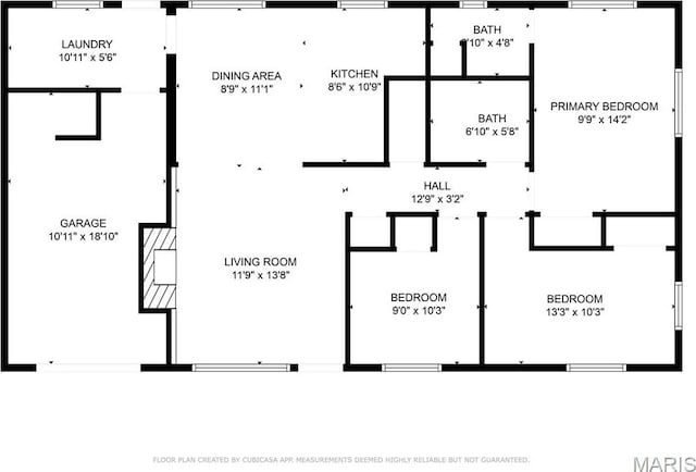 2145 Freckles Dr, High Ridge, MO 63049 - floor plan / room layout