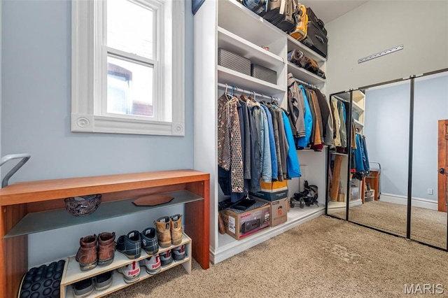 2612 S Compton Ave, Saint Louis, MO 63118 - walk in closet with carpet floors