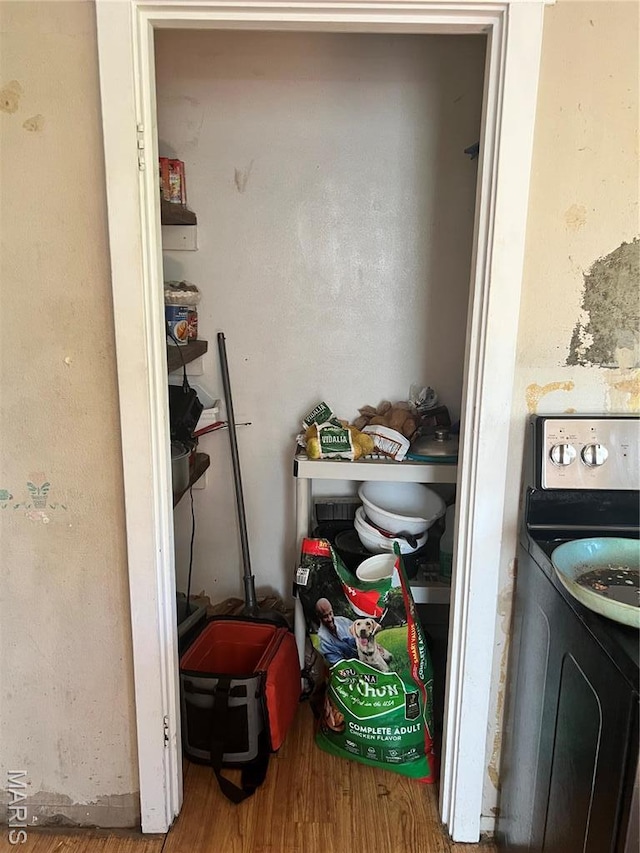 10058 Bon Oak Dr, Saint Louis, MO 63136 - pantry featuring washer / dryer