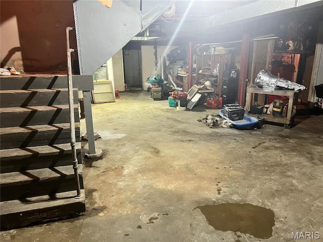10058 Bon Oak Dr, Saint Louis, MO 63136 - view of unfinished below grade area