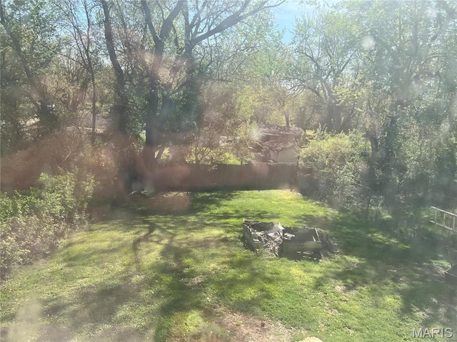 10058 Bon Oak Dr, Saint Louis, MO 63136 - view of yard