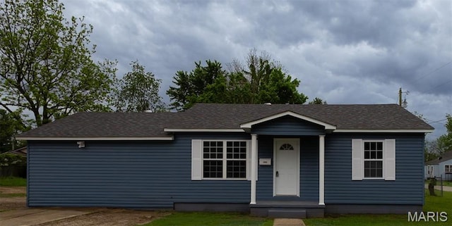 1042 Ash St, Poplar Bluff, MO 63901 - view of front of home with a shingled roof