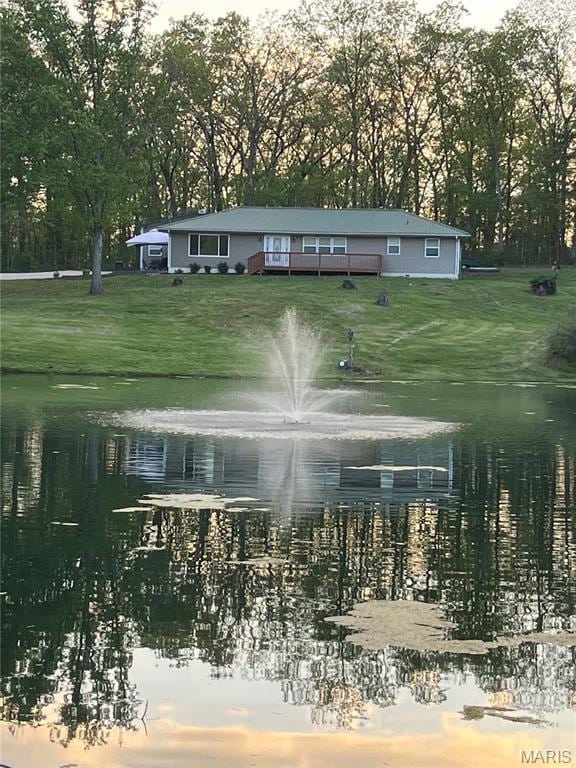 5259 US Highway 61, Bloomsdale, MO 63627 - view of property featuring a water view