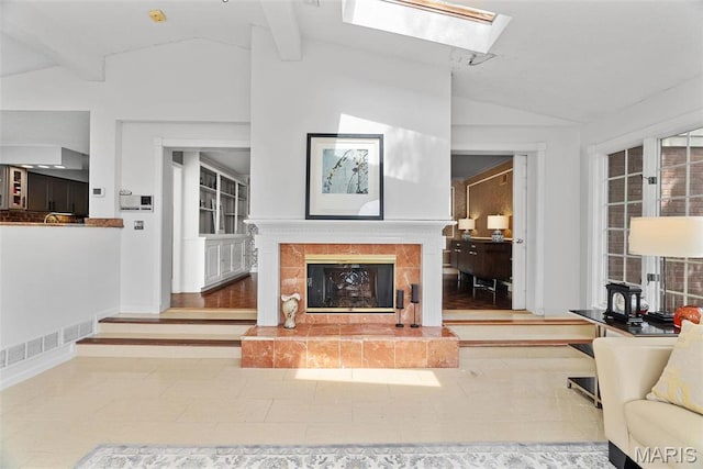 19 Sackston Woods Ln, Saint Louis, MO 63141 - living room with a premium fireplace
