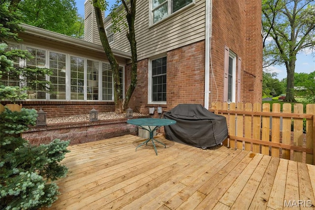 19 Sackston Woods Ln, Saint Louis, MO 63141 - deck featuring area for grilling