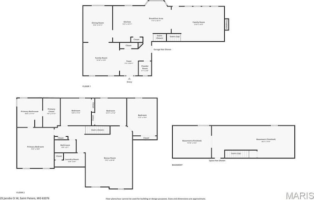 25 Jacobs Ct, Saint Peters, MO 63376 - room layout