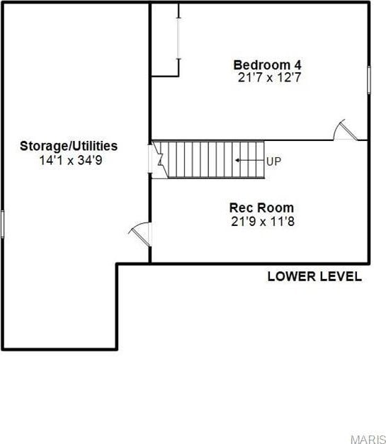 705 Fulton St, Gillespie, IL 62033 - property floor plan