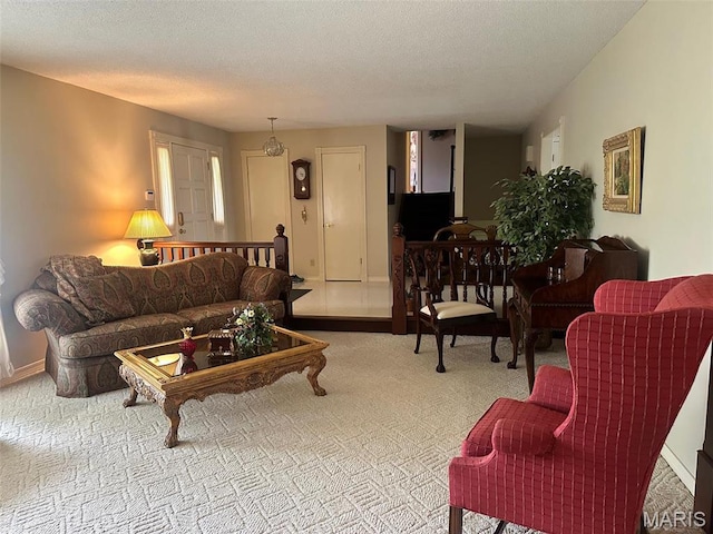 109 Link Dr, Sikeston, MO 63801 - carpeted living area with baseboards