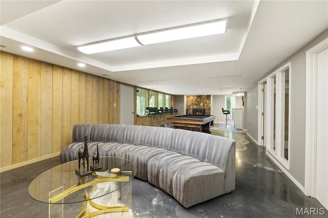 1626 Viola Dr, Imperial, MO 63052 - lobby with wooden walls