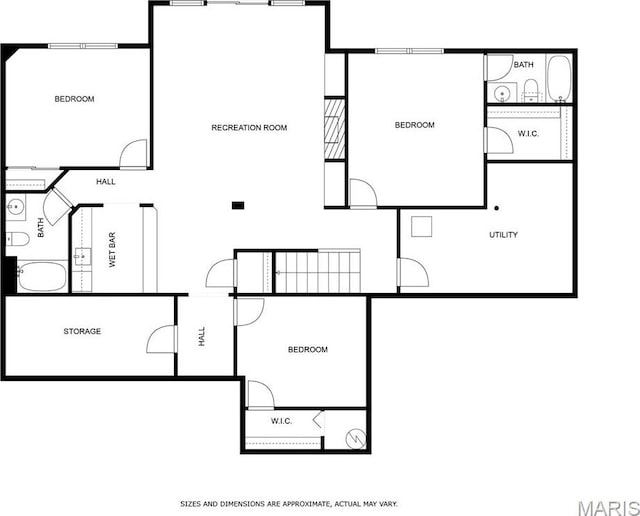 100 Waterfall Ct, Glen Carbon, IL 62034 - floor plan / room layout