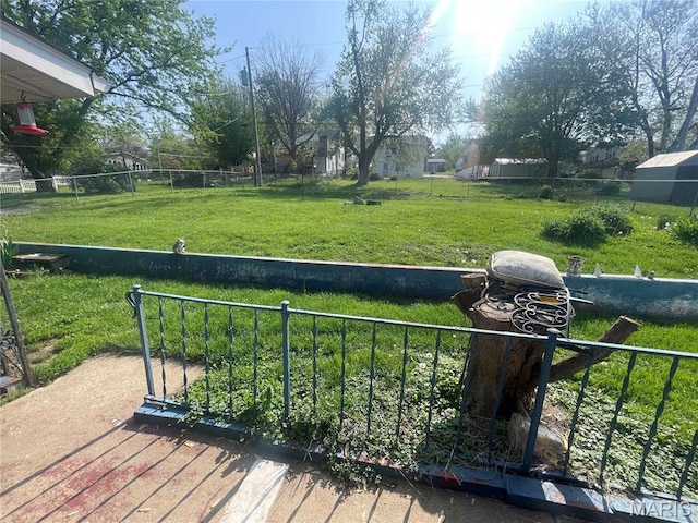 view of yard