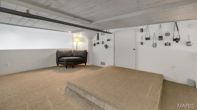 4100 Laclede Ave Unit 314, Saint Louis, MO 63108 - sitting room featuring carpet flooring