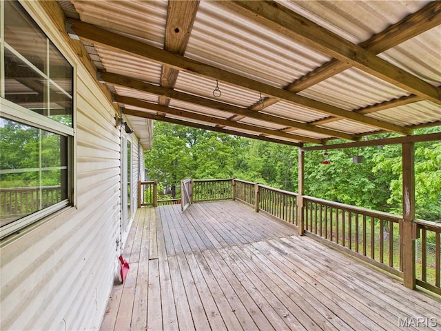 14075 Howard Ln, Dixon, MO 65459 - view of deck