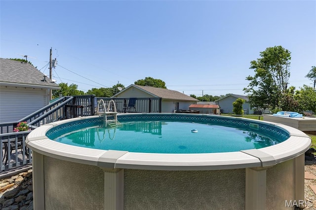 111 Edwards Ln, Park Hills, MO 63601 - swimming pool featuring a deck