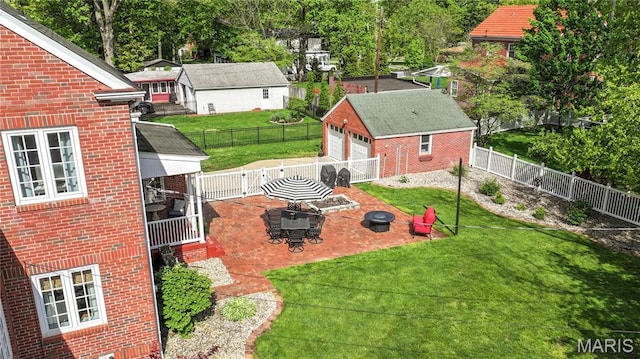 1210 Mckinley Blvd, Alton, IL 62002 - view from above of property