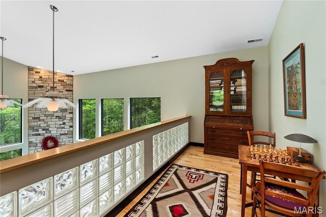 400 Gabriel Dr, Kirkwood, MO 63122 - hall featuring wood finished floors