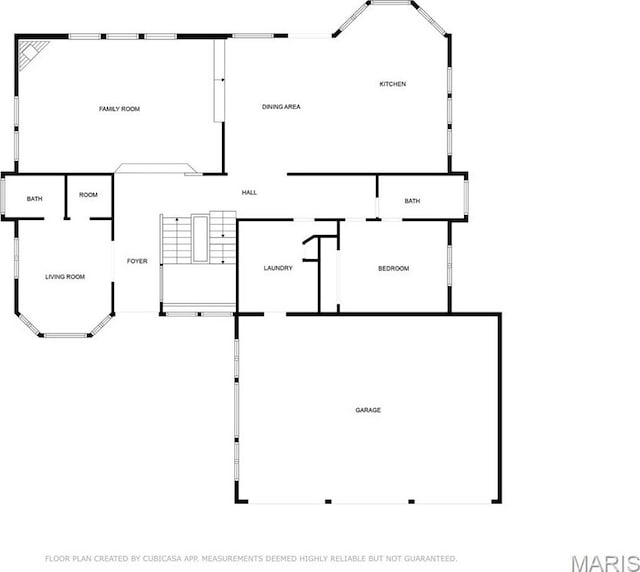 400 Gabriel Dr, Kirkwood, MO 63122 - view of property floor plan