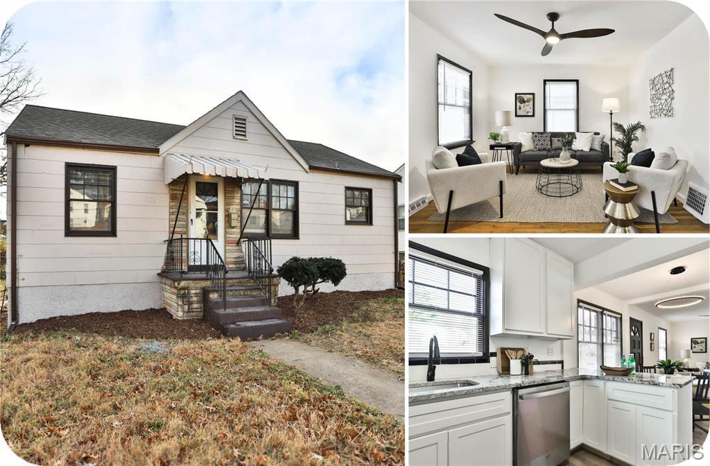 7616 Stanwood Dr, Saint Louis, MO 63121 - view of marketing collateral with multiple images