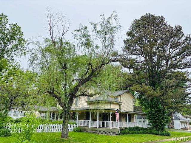 305 Frisco St, Steelville, MO 65565 - view of front of home featuring covered porch