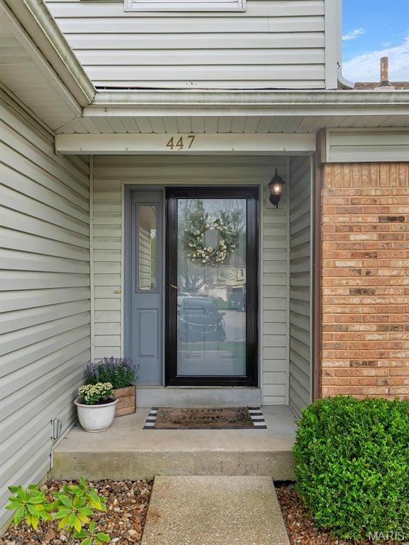 447 Omar Ct, Saint Peters, MO 63376 - view of exterior entry