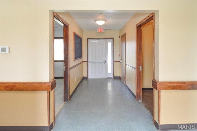620 N Main St, Hoyleton, IL 62803 - hall featuring baseboards