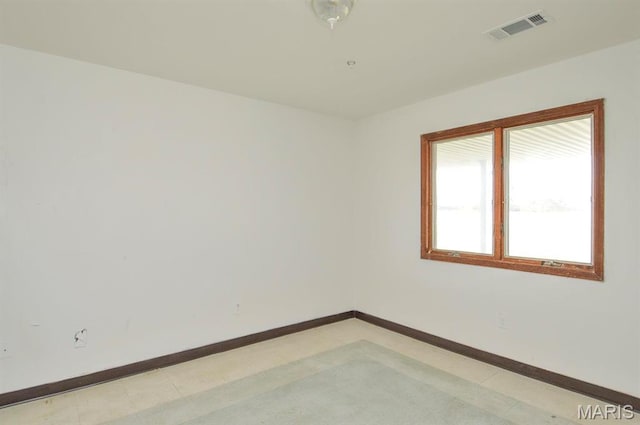 620 N Main St, Hoyleton, IL 62803 - spare room featuring baseboards