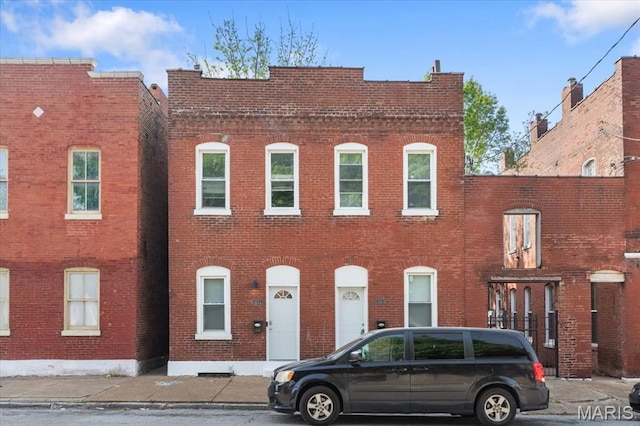 1428 Mallinckrodt, Saint Louis, MO 63107 - view of front of home featuring brick siding