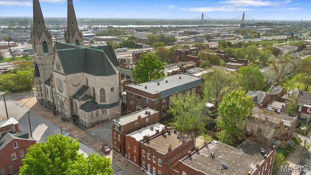 1428 Mallinckrodt, Saint Louis, MO 63107 - bird's eye view