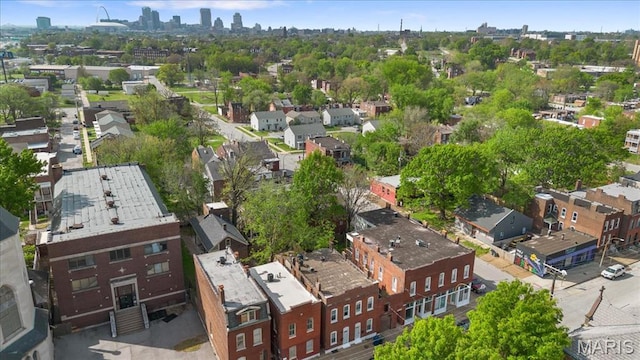 1428 Mallinckrodt, Saint Louis, MO 63107 - aerial perspective of suburban area
