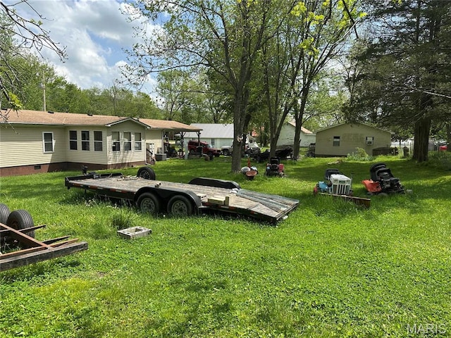211 N Lucas St, Pilot Knob, MO 63663 - view of green lawn