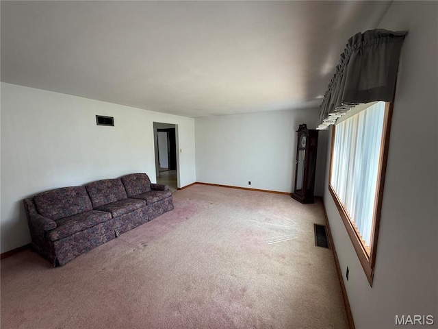 1808 N 15th St, Swansea, IL 62226 - unfurnished living room with carpet and baseboards