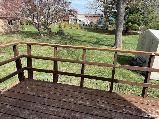 1808 N 15th St, Swansea, IL 62226 - deck with a yard