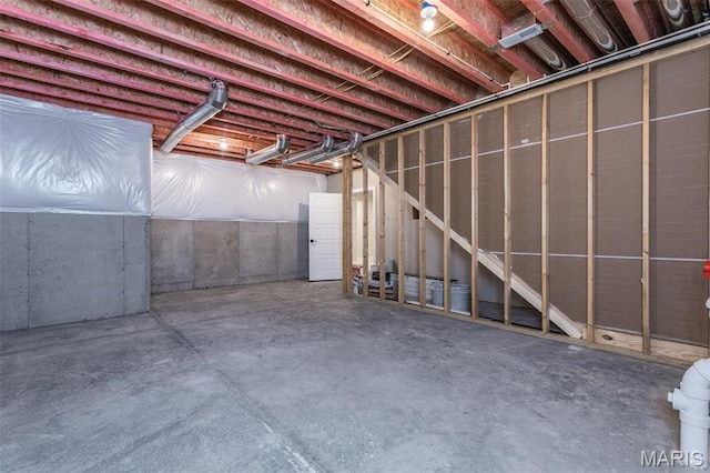 837 Bushwood Way, Ofallon, IL 62269 - view of unfinished below grade area