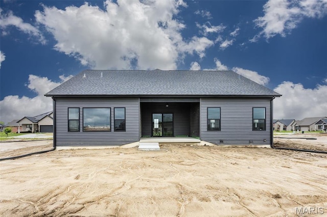 837 Bushwood Way, Ofallon, IL 62269 - back of house with a shingled roof